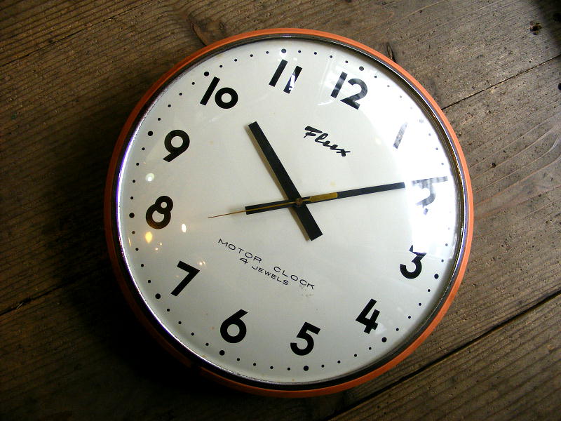 昭和30年代のアンティーククロックの東京時計・Fluｘ・フラックス 
